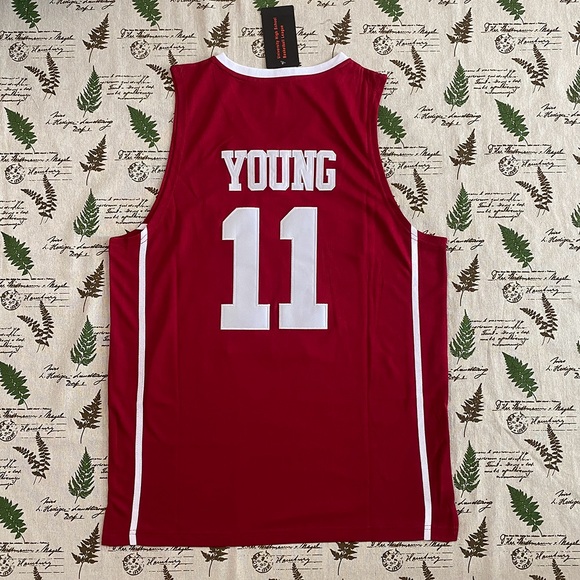 NBA Trae Young #11 Oklahoma College Basketball Jersey - Picture 5 of 7